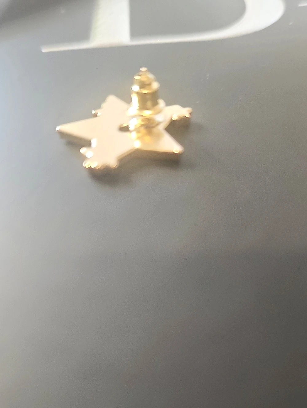Dior Gold Star Pin/Brooch
